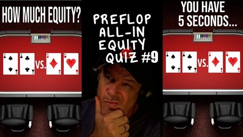 POKER PREFLOP ALL-IN EQUITY #9