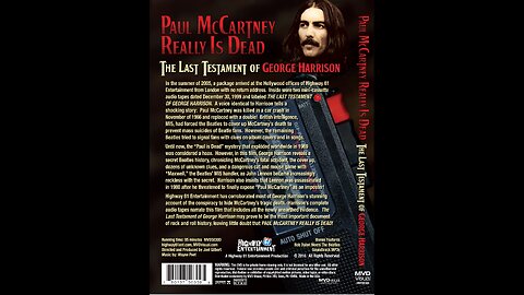 GEORGE HARRISON'S TELLS THE TRUE STORY OF PAUL MCCARTNEY'S 1966 DEATH AND THE COVER UP