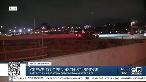 New 48th Street bridge to open Monday