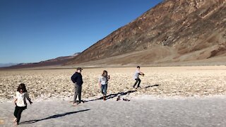 Desert SW Trip - Day 3, Part 2 - Badwater Basin, Devil's Golf Course, and Artist's Palette