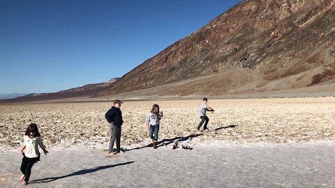 Desert SW Trip - Day 3, Part 2 - Badwater Basin, Devil's Golf Course, and Artist's Palette