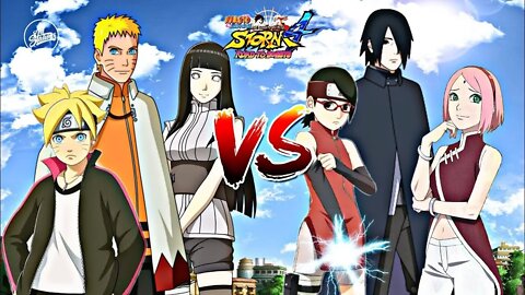 Uzumaki Family vs Uchiha Family NSUNS4 Sasuke,Sakura,Sarada x Naruto,Hinata,Boruto