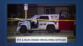 Driver arrested after hitting police cruiser near 75th and Glendale avenues