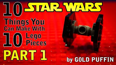 10 Star Wars Things You Can Make With 10 Lego Pieces (Part 1)