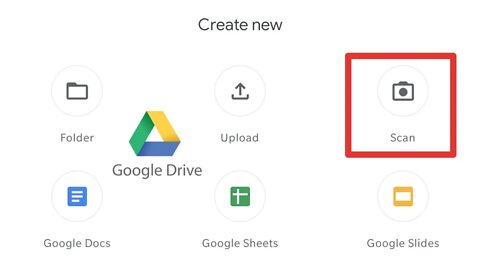 How to Scan a Document Directly from Google Drive