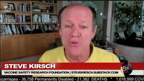 Steve Kirsch/ 379,000 Dead from Deadly Bioweapon Covid Shots Killing Masses