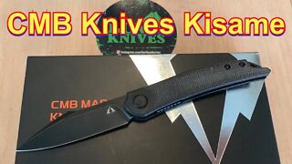 CMB Kisame / includes disassembly/ lightweight budget friendly front flipper EDC !!