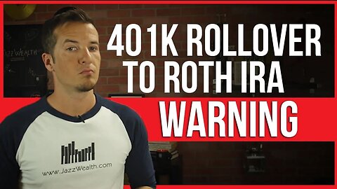 ⚠ 401k to Roth Roll Warning | FinTips 🤑