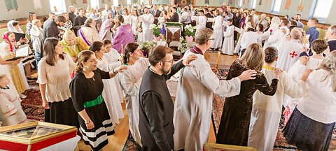 Holy Saturday in the Orthodox Church - Baptism of Catechumens