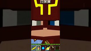 FLASH NO MINECRAFT 😱😱😱😱😱😱😱😱⛰#flash #minecraft #shorts