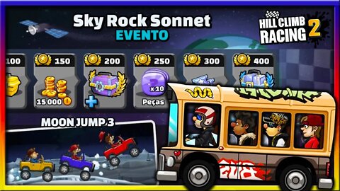 Evento do Hill Climb Racing 2 em 2021 | Sky Rock Sonnet