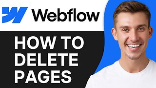 HOW TO DELETE PAGES IN WEBFLOW