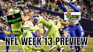 NFL Week 13 Football Never Surrender December Preview - DFS Destiny