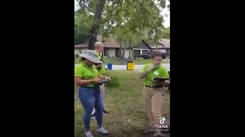 GREEN SHIRTS - COVID CANVASSING IS A VERY BAD IDEA - 7-14-21