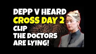 Amber Heard Busted | Lying about Doctors and Nurses on Cross!