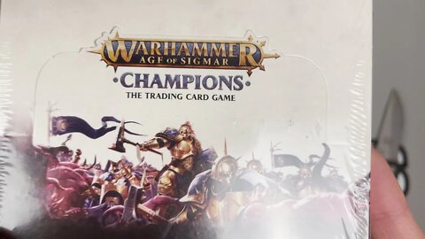 Warhammer Age of Sigmar Champions Booster Box Opening