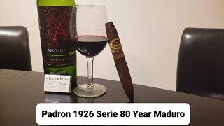Padron 1926 Serie 80 Year Maduro cigar review