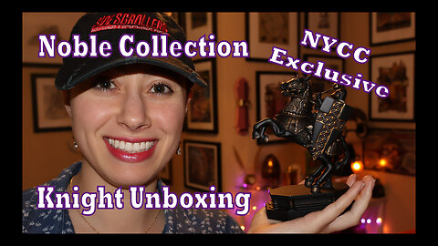 Harry Potter Noble Collection NEW YORK COMICCON 2023 EXCLUSIVE Knight Piece Unboxing