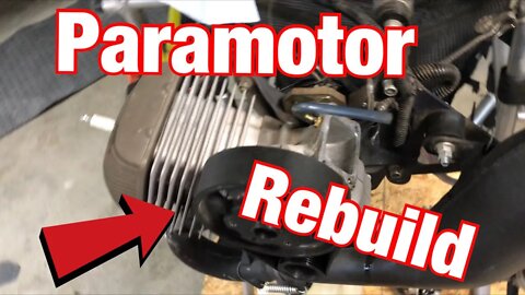 Paramotor engine rebuild