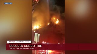 Large fire breaks out at apartment on Boulder's Pearl Street