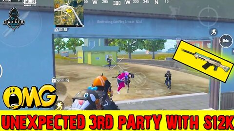 Unexpected 3rd Party With S12k ! | Pubg Mobile Lite Gameplay | Danger x Gaming