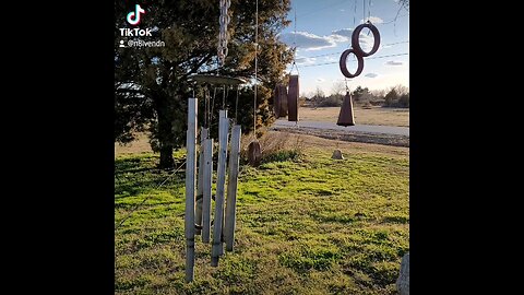 30 second of Wind Chimes in Oklahoma 🇺🇲