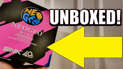 Unboxing the NEOGEO Mini in 2020!