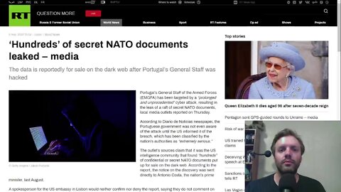 ‘Hundreds’ of secret NATO documents leaked