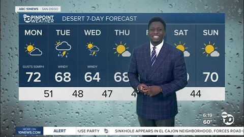 ABC 10News Pinpoint Weather with Weather Anchor Moses Small