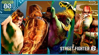 STREET FIGHTER 6 - Trailer dos Personagens Ken, E. Honda, Blanka e Dhalsim (Legendado)
