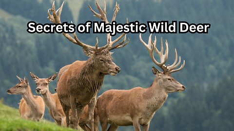 Secrets of Majestic Wild Deer