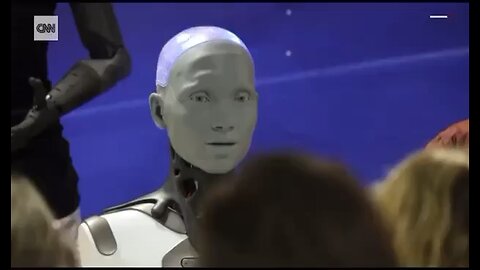 Team of humanoid robots answer questions from reporters at a UN AI summit in Geneva