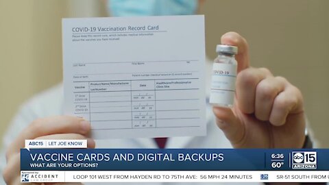 Vaccine cards and digital backups: What are your options?