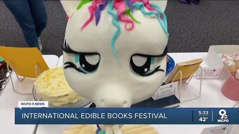 "It's incredible" - International edible books festival celebrated at University of Cincinnati library