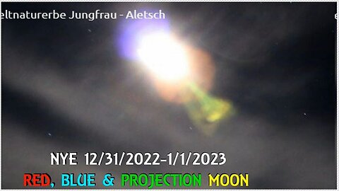 NYE RED, BLUE & PROJECTION MOON 12/31/2022-1/1/2023