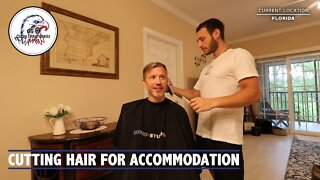 Cutting Hair For Accommodation