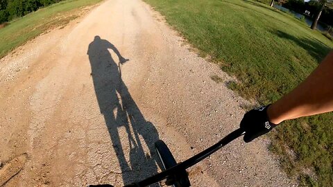 I went riding bmx in Texas