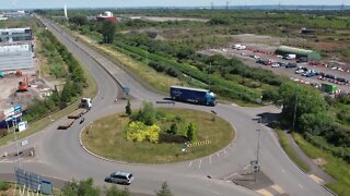 Nice Volvo FH 12 of Owens Group - Welsh Truck Spotting