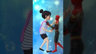 Homem Aranha - Como fazer retrospectiva animada para casamento #shorts