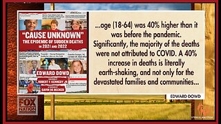 Epidemic of Sudden Deaths in 2021-2022 | 40% increase in deaths is literally earth-shaking