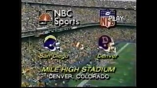 1982-09-12 San Diego Chargers vs Denver Broncos