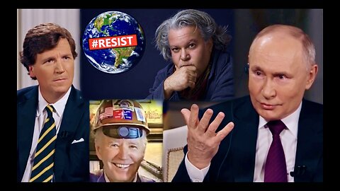 Tucker Carlson Putin Interview Brings Attention To Veteran American Refugee Exposing USA Biden Coup