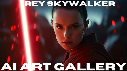 Rey Skywalker Ai Art Gallery #starwars #jedi #midjourney