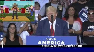 Donald Trump Rally PA - Save America Rally with Closed Caption