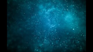 Light Illuminating Blue Glitter Particles | 4K Relaxing Screensaver. Instantly fall asleep into deep sleep