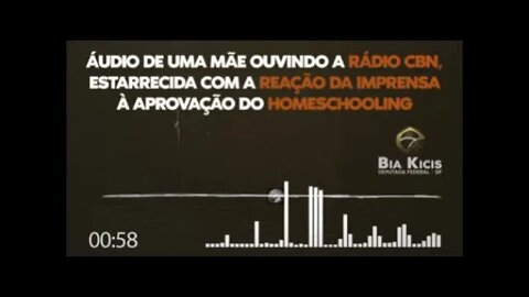 AUDIO: Homescholling vai acabar com os professores esquerdistas e empregado para professores bons