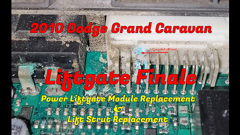 2010 Dodge Grand Caravan Power Liftgate Finale