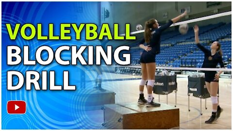 Inside Volleyball Practice Small Group Training Sessions Vol.1 Single Hand Blocking Ashlie Hain