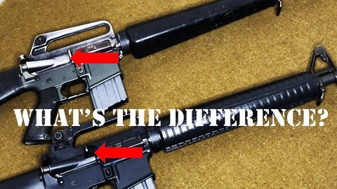 The Differences Between the M16A1 and M16A2