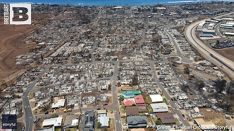 AWFUL... Drone Footage Shows Scope of Devastating Hawaii Fires | BREITBART